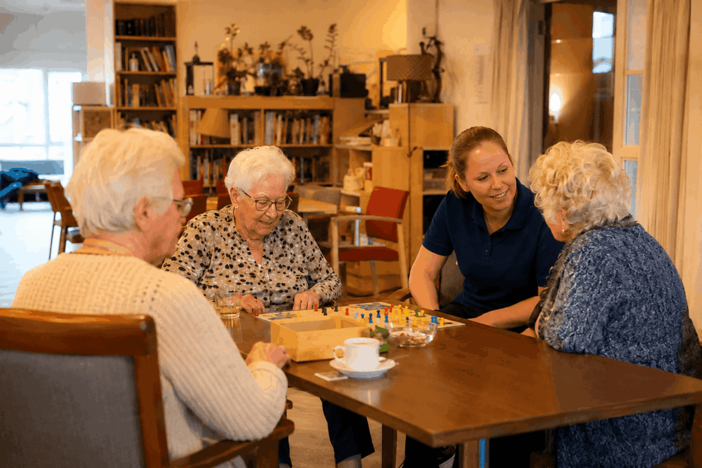 Spelletje spelen met medewerker kleur